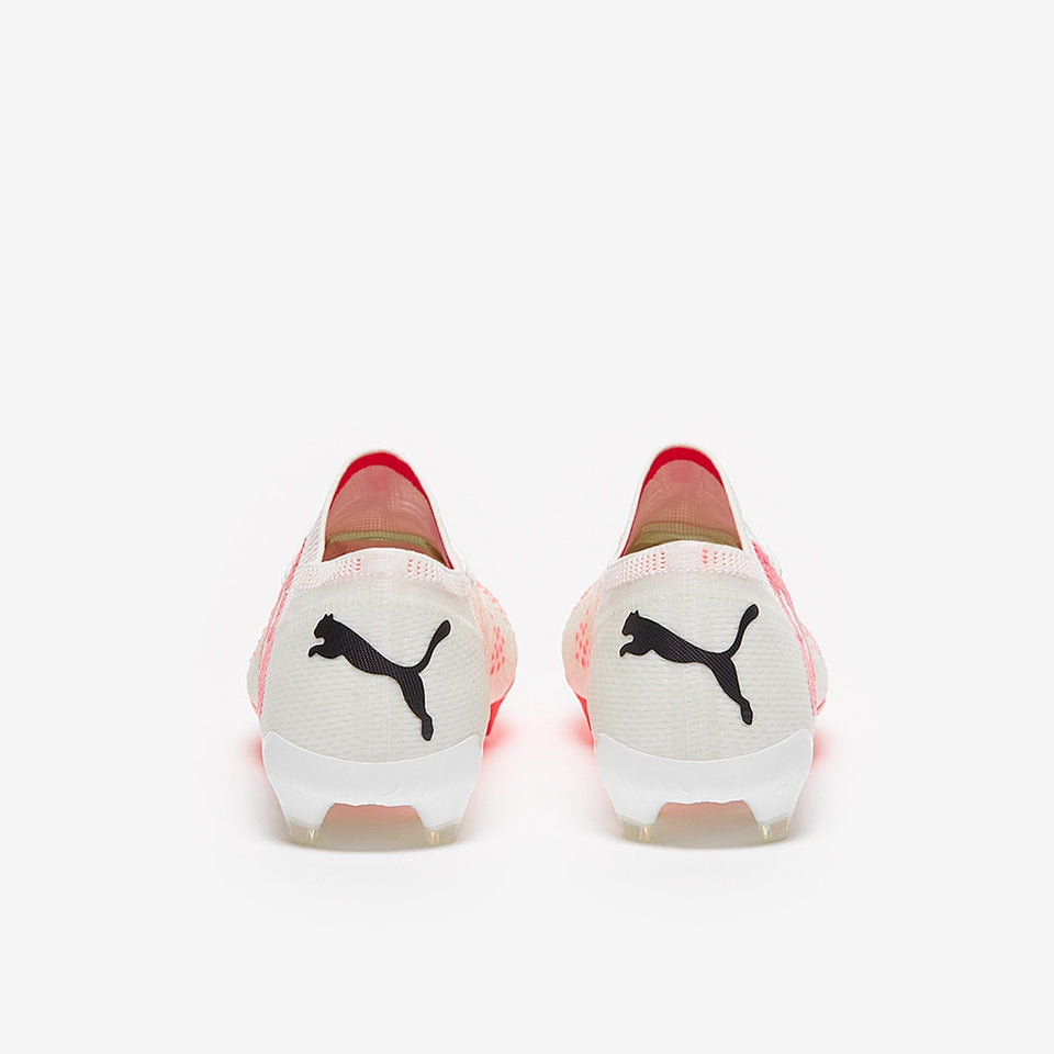 Puma Future Ultimate Low FG/AG - White/Fire Orchid