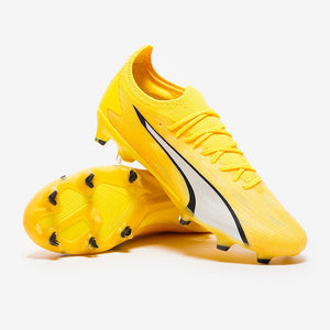 Puma Ultra Ultimate FG/AG - Yellow Blaze/Puma White/Puma Black