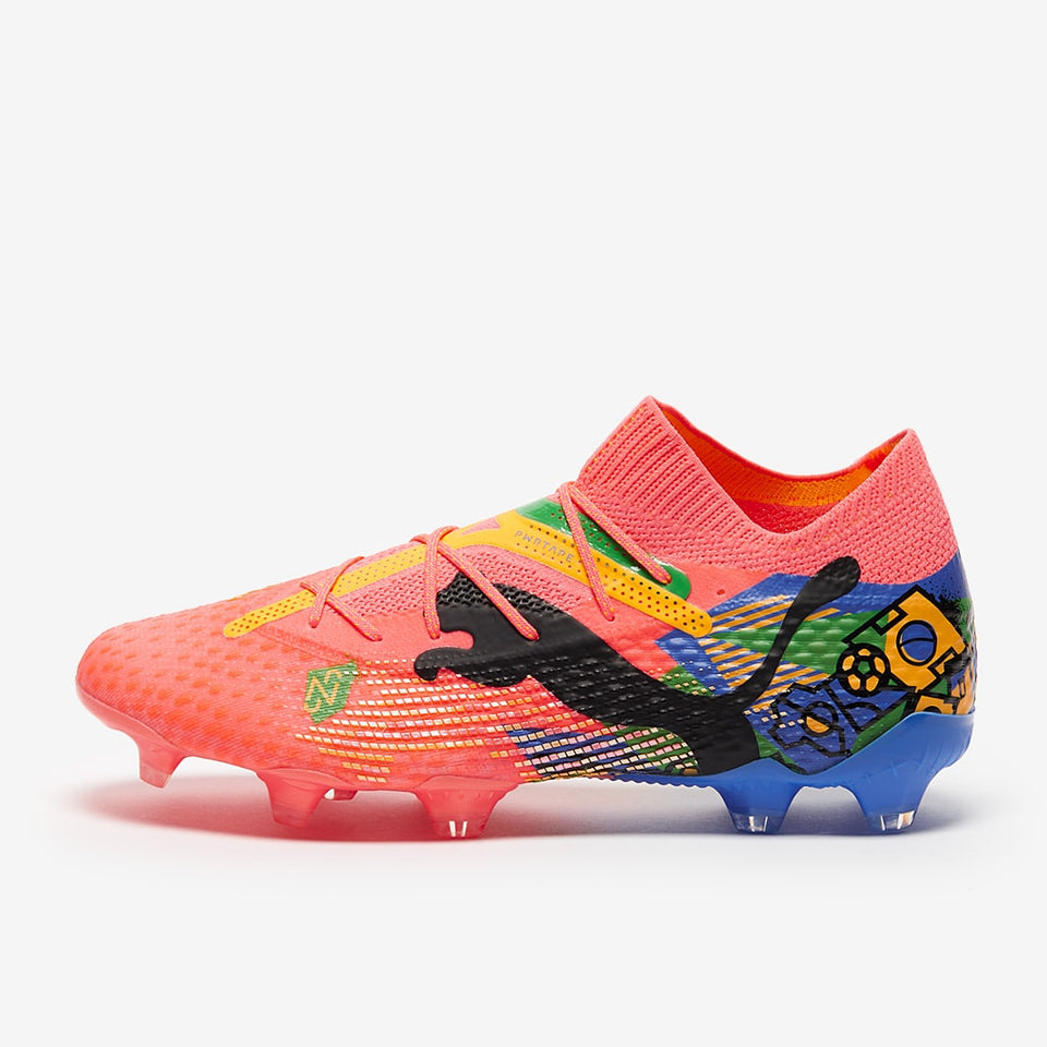 Future 7 Ultimate Copa x Neymar FG/AG Sunset Glow/Puma Black/Sun Stream/Puma Green/Bluemazing