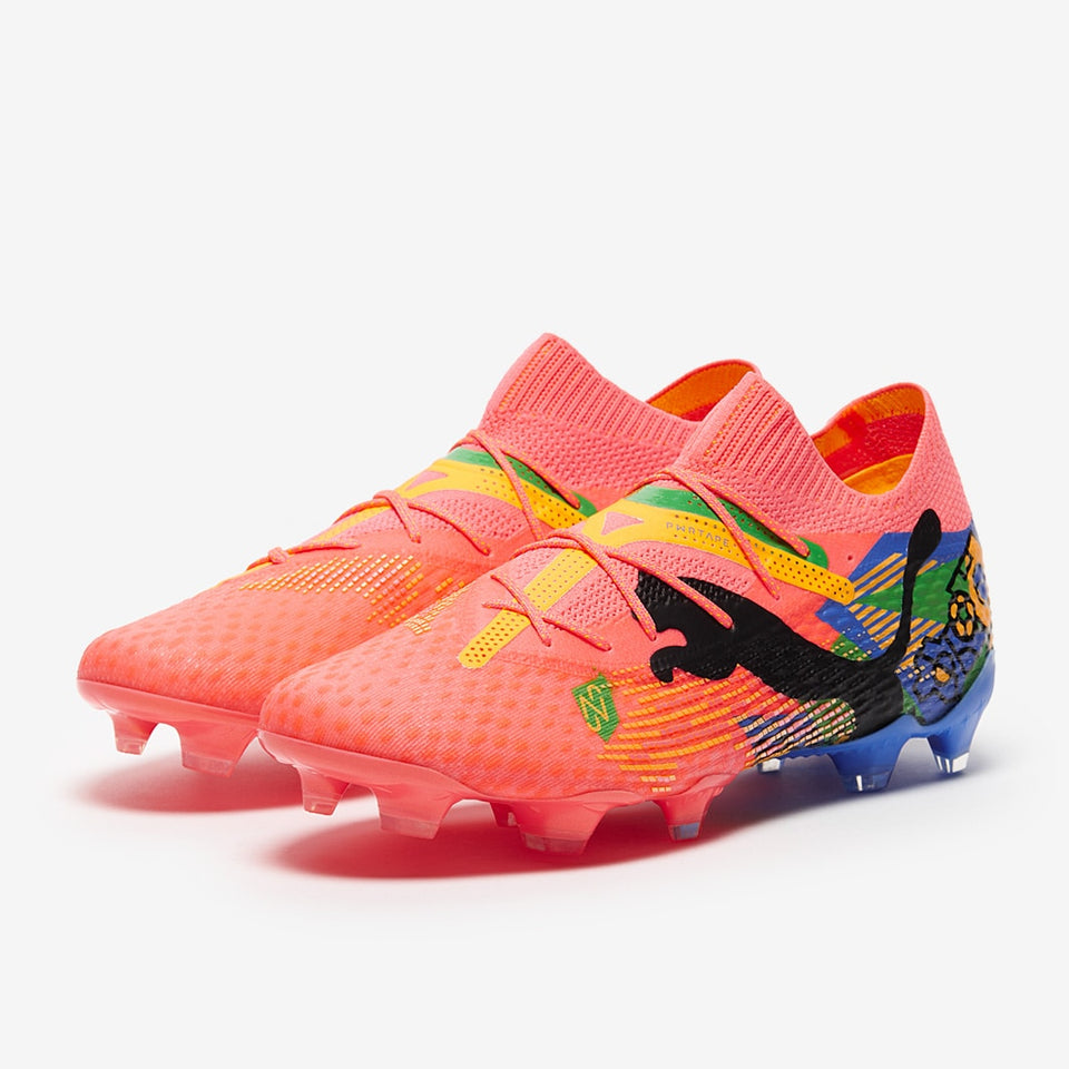 Future 7 Ultimate Copa x Neymar FG/AG Sunset Glow/Puma Black/Sun Stream/Puma Green/Bluemazing