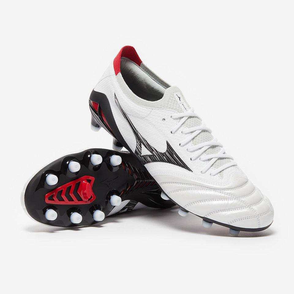 Mizuno Morelia Neo IV FG - White/Black/Red