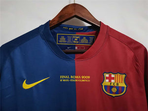 2008/2009 Barcelona Home Final Roma kit