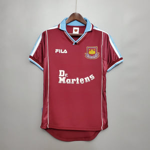 1999/2001 West Ham united Retro kit