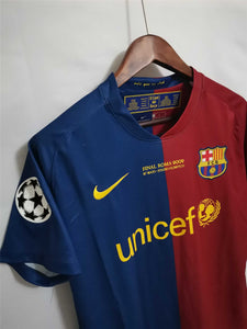 2008/2009 Barcelona Home Final Roma kit