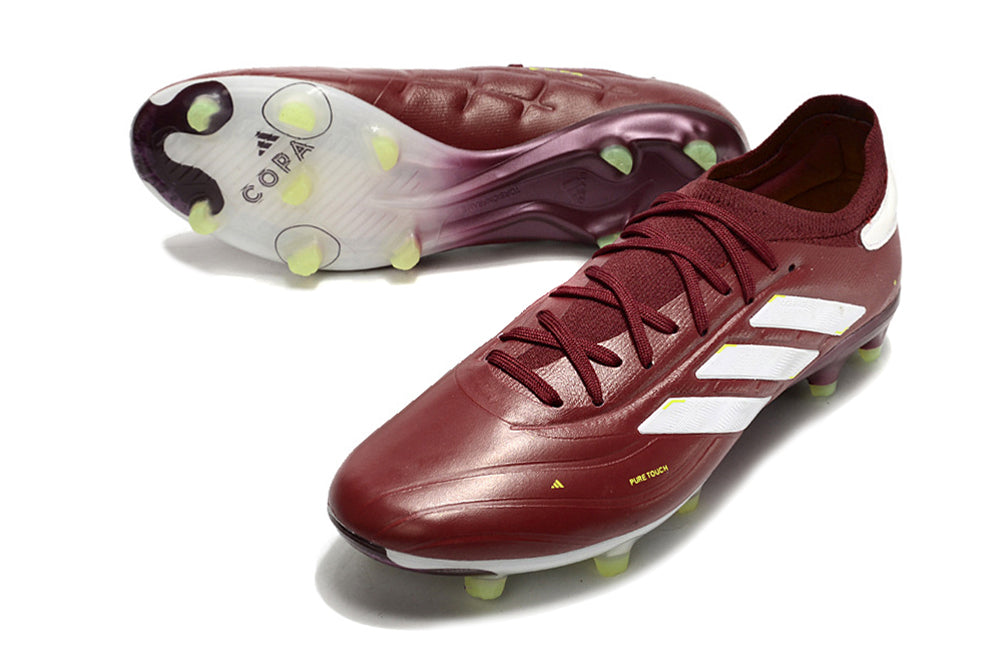 COPA PURE II ELITE FG - SHADOW RED/CLOUD WHITE