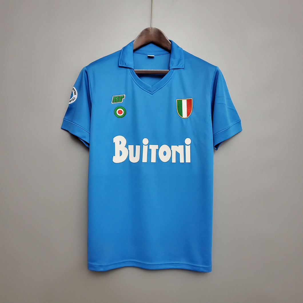 1987-1988 Napoli Home kit